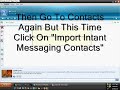 how to save all of your msn contacts