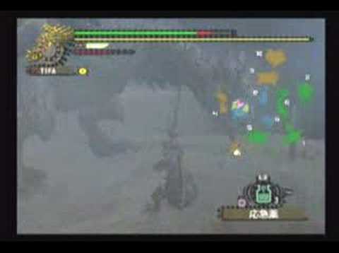 太刀vs 雌火龍