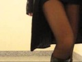 super sexy upskirt in minigonna