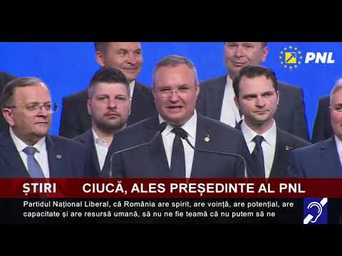 Nicolae Ciucă este noul președinte al PNL