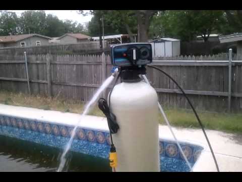 how to rebuild water softener
