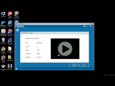 how to repair avi files