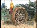 Tractor pulls Sally NK 1755 from the mud Tractor pulls Sally NK 1755 from the mud