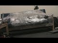 Brett Plastic Wraps Charles to the Couch Brett Plastic Wraps Charles to the Couch