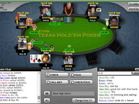 Poker split pot