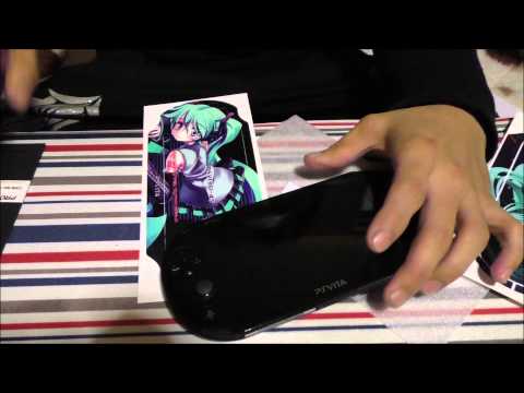 how to apply ps vita skin