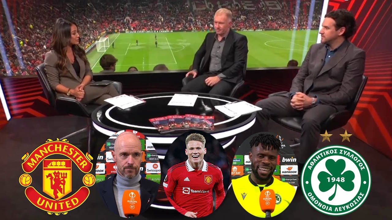 Manchester United vs Omonia 1-0 Scott McTominay Saves The Day | Erik ten Hag & Paul Scholes Reaction