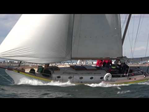 Classic wooden Herreshoff Ketch PATIENCE