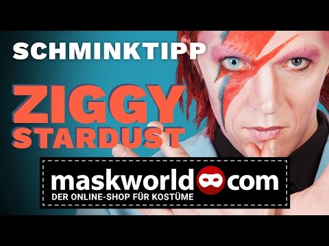 Schminktipp Ziggy Stardust – Make-up Tutorial von maskworld.com
