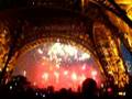 Feux d'Artifice à la Tour Eiffel, 14 Juillet 2007