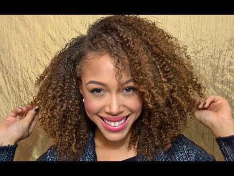 how to dye kinky curly hair