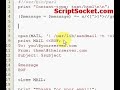 Perl Tutorial 35 - Sendmail: Send an Email, Rudewords Filter Perl Tutorial 35 - Sendmail: Send an Email, Rudewords Filter