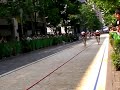 150mのピストバイクによるドラッグレース決勝、オリンピック代表の長塚智広vs永井清史一瞬ですいません150m pist drag race in the middle of Tokyo.Olympic member Nagatsuka and Nagai reached the finals.