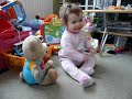 I uploaded a YouTube video -- Emily danse avec son nounours chantant http://youtu.be/FdiaqxKHvmU?a