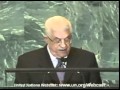 Abbas speech at UN General Assembly Sept. 23rd 2011 - Part 1