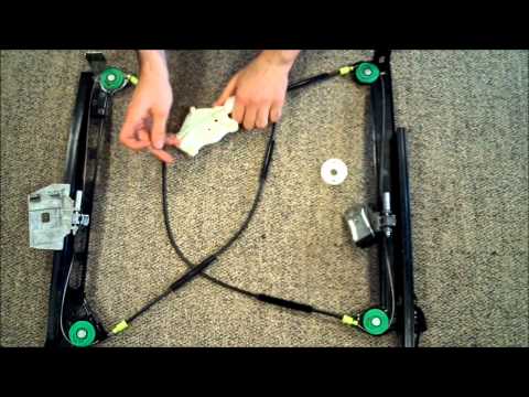 how to repair vw window regulator