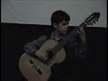 Alecu Ciapi plays M. Carcassi, Estudio no. 3 op. 60