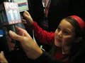 10 Year Old Girl Battles Reporters to Interview Ron Paul