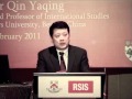 RSIS Distinguished Public Lecture by Professor Qin Yaqing