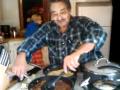 Preparing empanadas and arroz con gandules.