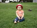 In the yard