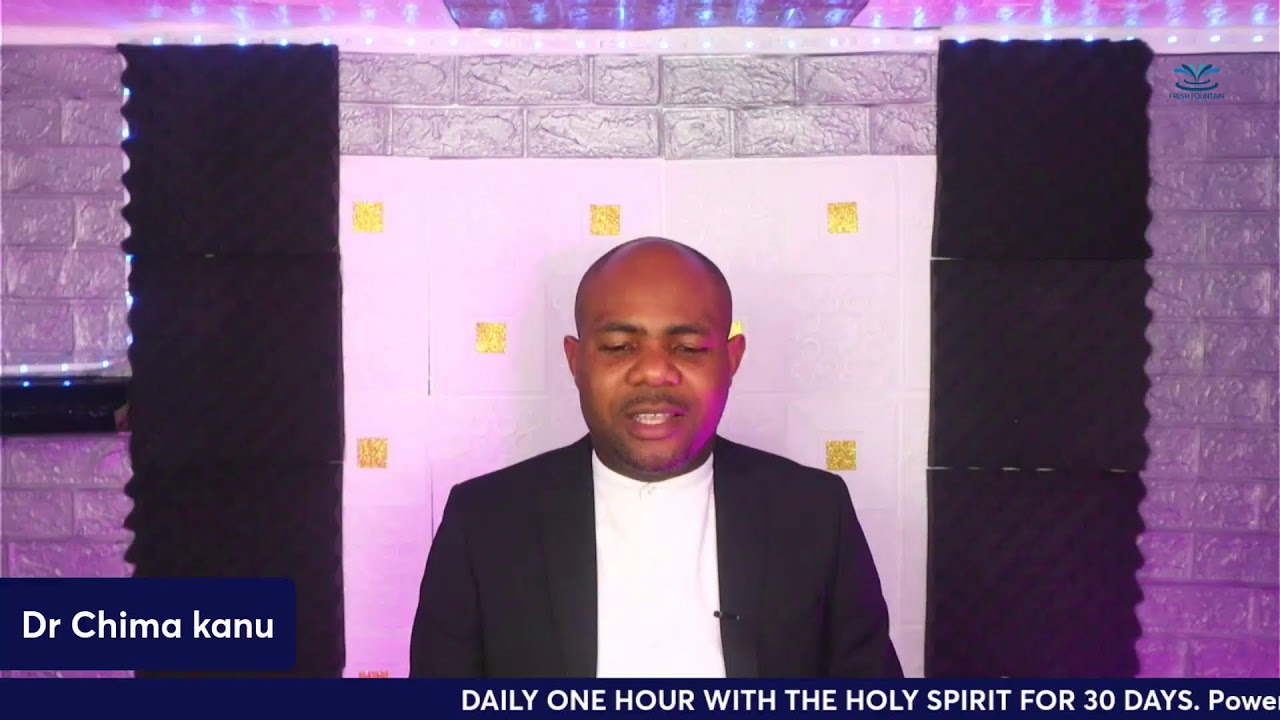 DAY 19 OF 30 DAY ONE HOUR WITH THE HOLY SPIRIT - THE DAY OF HIS POWER