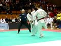 All American Open Karate 2008 Championships M.Banushev (BG) vs. A. Navaro (ES)