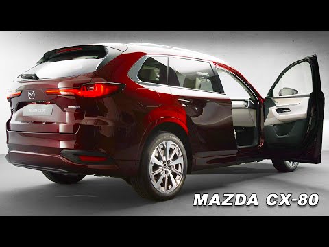 2025 Mazda CX-80 – Exterior and Interior / Modern Family SUV