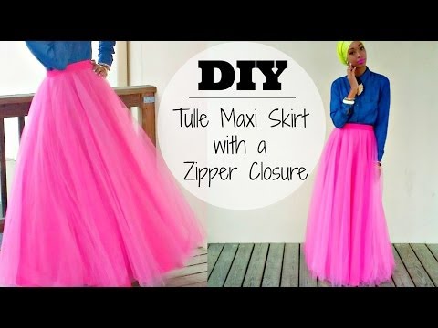 how to fasten tulle