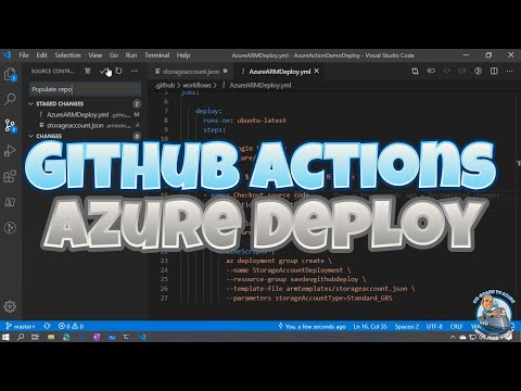 Deploying ARM Template to Azure with GitHub Actions – Blog of John Savill