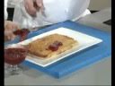 Tarta de queso con mermelada de fresa (apta celíacos)