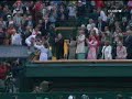 Rafeal Nadal festeggia la vittoria a Wimbledon Rafeal Nadal festeggia la vittoria a Wimbledon