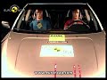 www.euroncap.comFrontal Impact takes place at 64 Km/h, 40% of the width of the car striking a deformable barrier. In the side impact, a mobile deformable barrier impacts the driver's door at 50 km/h. In the pole test, the car tested is propelled sideways at 29km/h into a rigid pole.