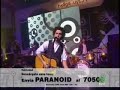 the sunday drivers interpretan 'paranoid' en el programa de la 2 de tve 'no disparen al pianista', los jueves a las 22h.