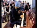 played by martin leung at rongotai college, new zealand while on tour with video games live. the person introducing him is composer, tommy tallarico. in the background is conductor, jack wall. it was very generous of them to come and talk to the students.
