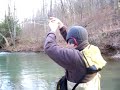 Fly Fishing Rainbow Trout 21-23 inches monster