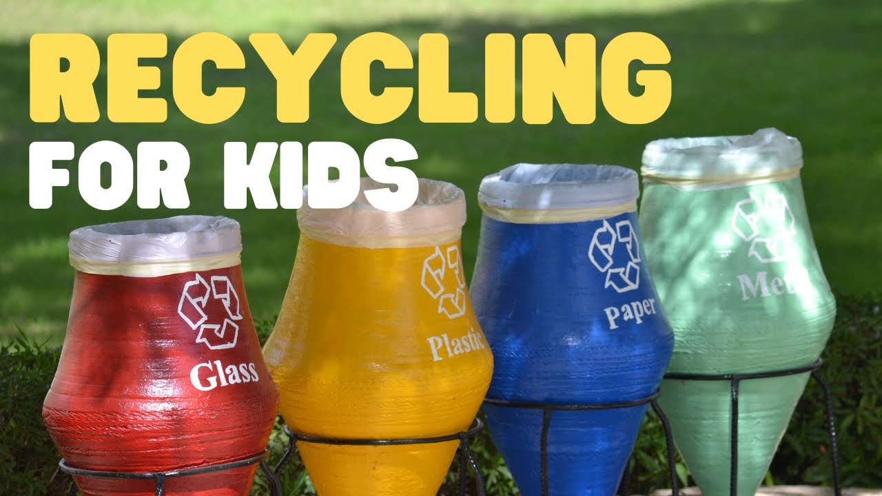 Recycling for Kids | Learn how to Reduce, Reuse, and Recycle