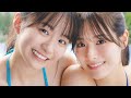 『ミスマガ』24GP・葉月くれあ、25GP・永岡ゆきね、そろいぶみ“密着グラビア”