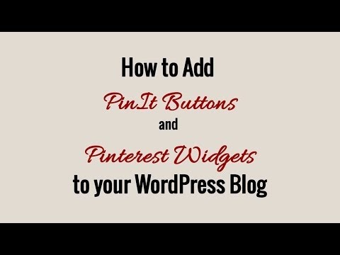 how to add pinterest button