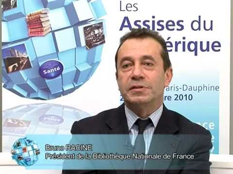 Interview de Bruno Racine, Président de la BnF - Bibliothèque nationale de France