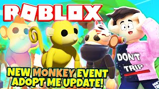 The New Ninja Monkey Update In Adopt Me Roblox Minecraftvideos Tv