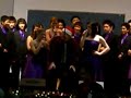 Chanteurs \"Santa Baby\"