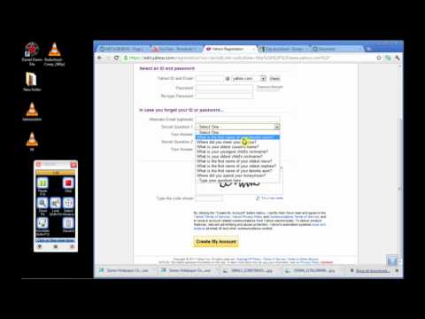how to new email account yahoo com