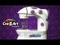 Cra-Z-Art Shimmer 'N Sparkle Sew Crazy Sewing Machine Craft Kit