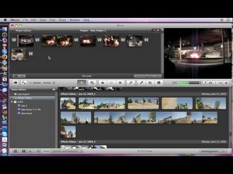 how to dissolve on imovie
