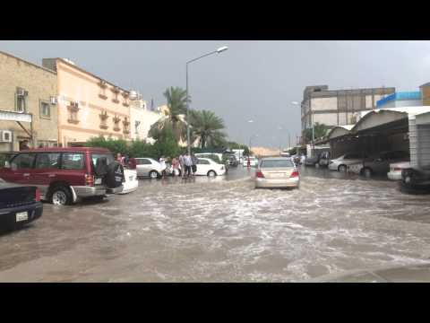 أمطار الجهراء منطقة القصر