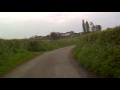 British country lane driving