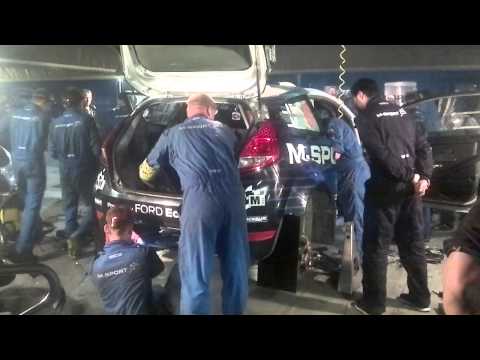 WRC México 2015 Tanak car runs again after crash WRC México 2015 Tanak car runs again after crash