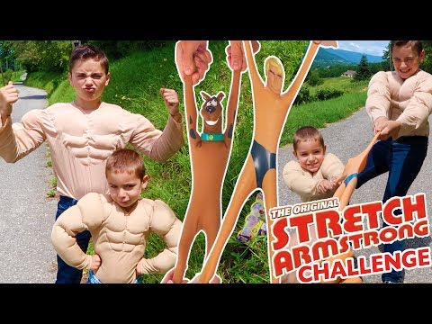CHALLENGE STRETCH ARMSTRONG - Mini Stretch Scooby-Doo & Mini Stretch Armtrong