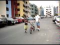 Edminecito en Bicicleta